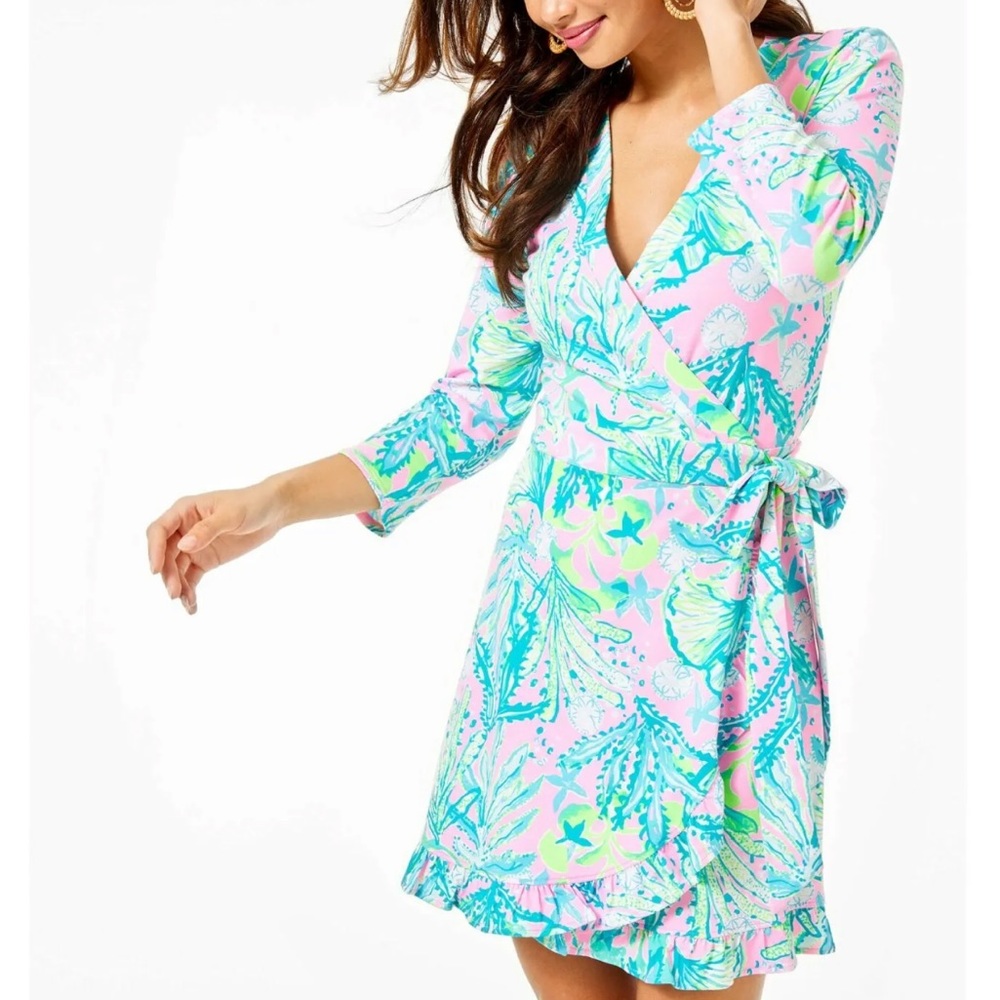 Lilly Pulitzer Jessalyn Romper Mandeville Baby size L